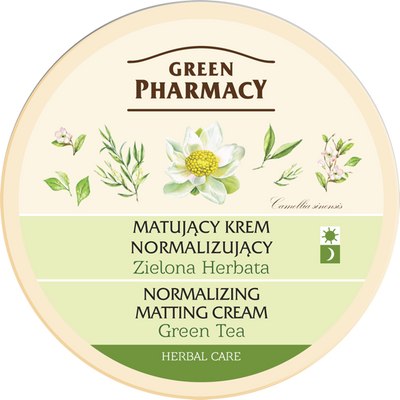 Green Pharmacy Mattifying and Normalizing Cream for Oily Skin with Green Tea 150ml