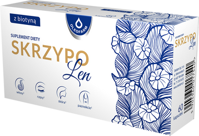 Oleofarm Skrzypolen with Biotin for Hair Skin and Nails 60 Capsules