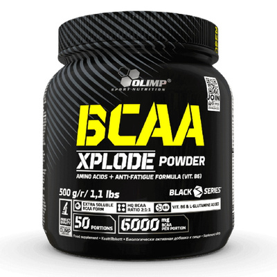 Olimp BCAA Xplode Powder with Glutamine and B6 for Recovery 500g