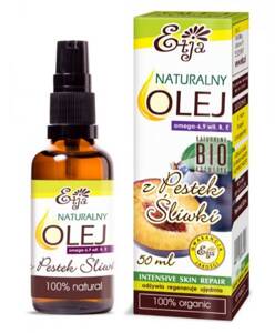 Etja Bio Plum Seed Oil for Sensitive Dry and Mature Skin 50ml