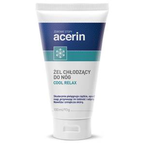 Acerin Cool Relax Cooling Gel for Swollen and Tired Legs 150ml