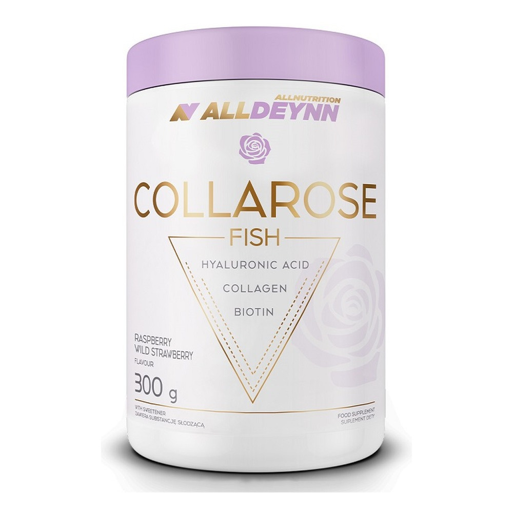 AllDeynn Collarose Fish Fish Collagen Hydrolyzate with Wild Raspberry and Strawberry Flavor 300g