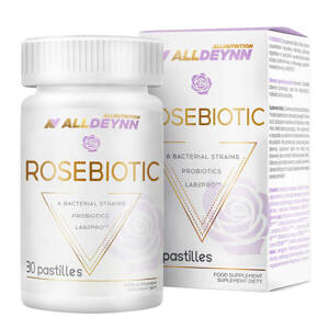 AllDeynn RoseBiotic Synbiotic Immune System Digestion 30 Lozenges