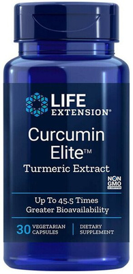 Life Extension Curcumin Elite Turmeric Extract for Joint and Organ Health 60 Vcaps