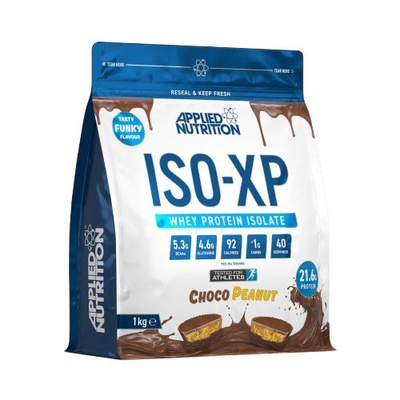 Applied Nutrition ISO-XP Choco Peanut Whey Protein Isolate for Muscle Growth and Recovery 1000g