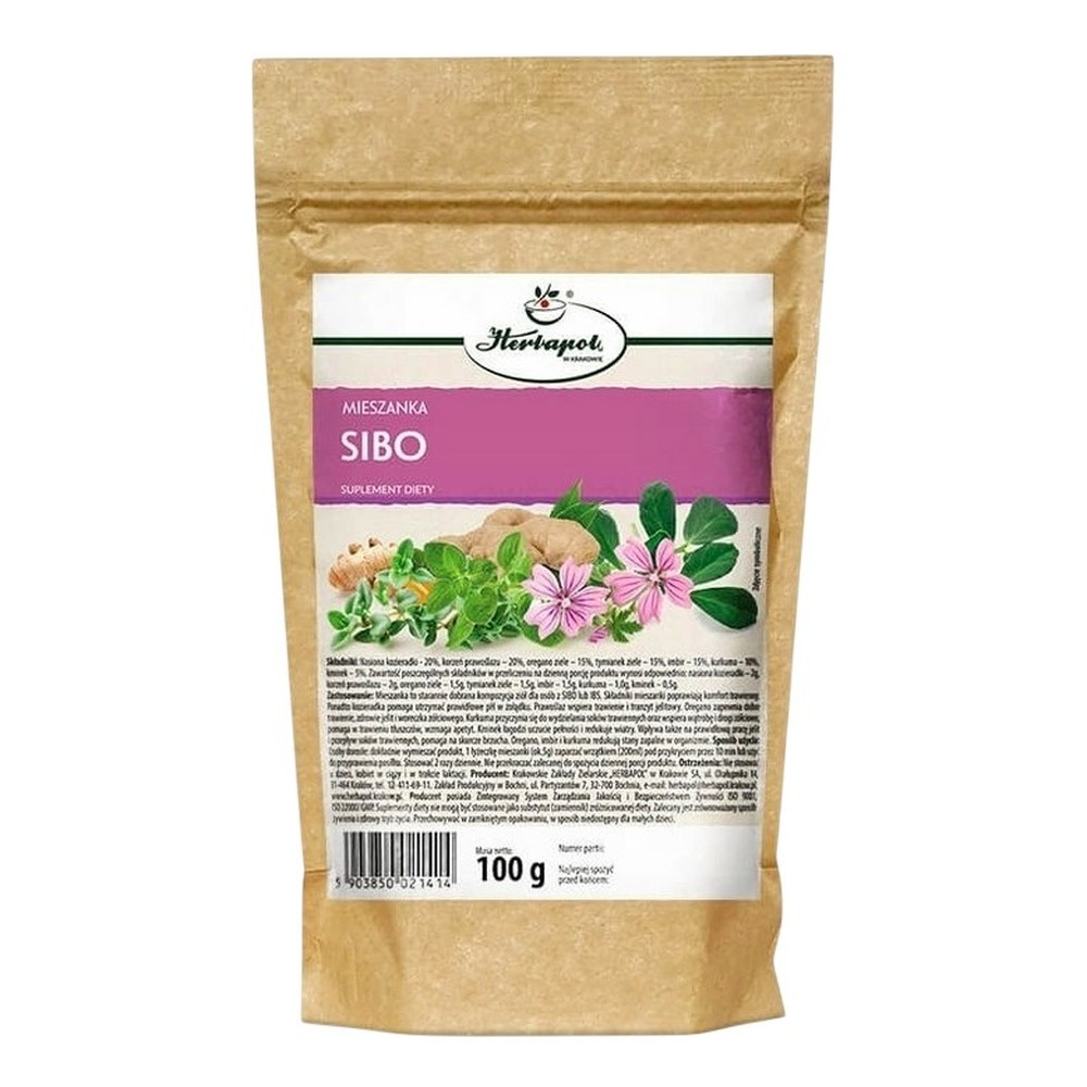 HERBAPOL KRAKÓW SIBO Herbal Blend 100g