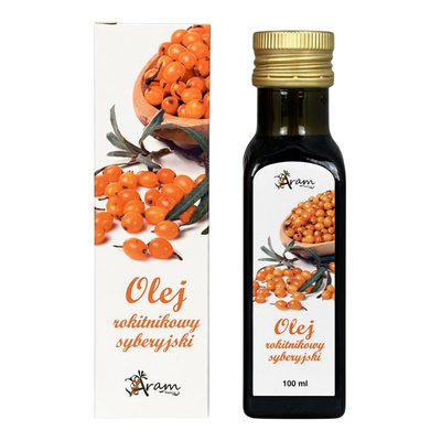 ARAM NATURA Siberian Sea Buckthorn Oil 100% 100ml