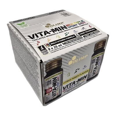Olimp Nutrition Vita-Min Multiple Sport Shot Citrus Punch 9x25ml
