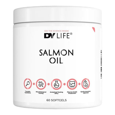 Dorian Yates DY LIFE Salmon Oil 60 Softgels