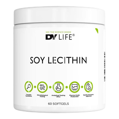 Dorian Yates DY LIFE Soy Lecithin 60 Softgels