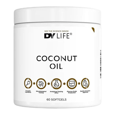 Dorian Yates DY LIFE Coconut Oil 60 Softgels