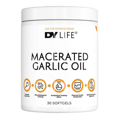Dorian Yates DY LIFE Macerated Garlic Oil 30 Softgels