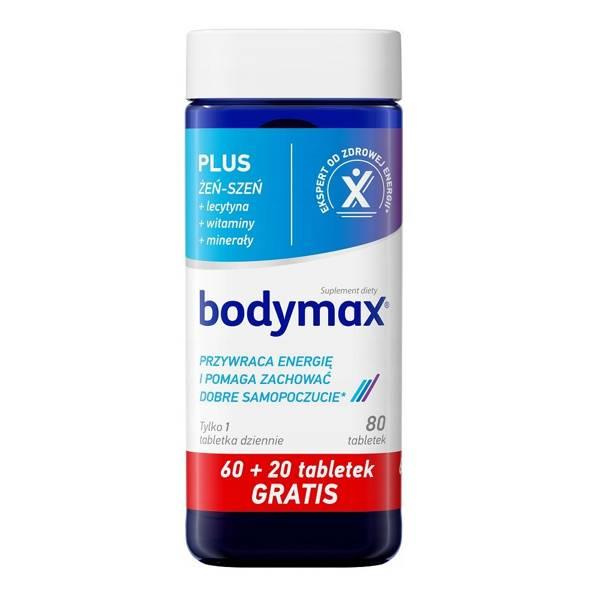 Bodymax Plus for Well-Being with 12 Vitamins and 6 Minerals 60 + 20 Tablets