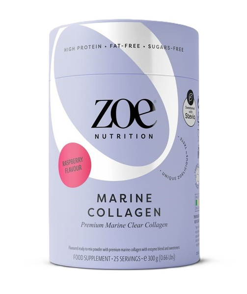 ZOE Nutrition Marine Collagen, Raspberry - 300g