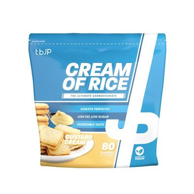 Trained by JP Cream of Rice, Custard Cream - 2000g