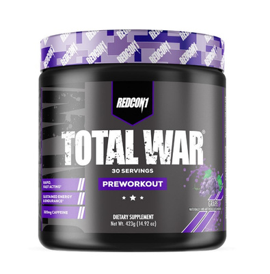 Redcon1 Total War - Preworkout, Grape - 423g