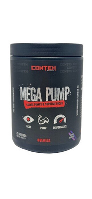 Conteh Sports Mega Pump Stimulant-Free Pre-Workout For Focus and Muscle Pumps 400g