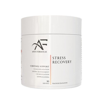 Apex Formulas Stress Recovery Powder for Stress and Recovery Peach Iced Tea 300g