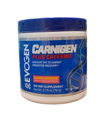 Carnigen Plus Caffeine, Mango Lemonade - 81g