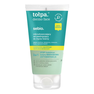 Tołpa Dermo Face SEBIO FACIAL SCRUB GEL 150ml