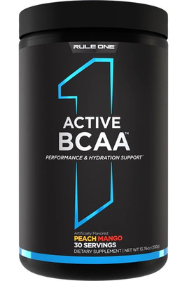 Rule One Active BCAA, Peach Mango - 390g