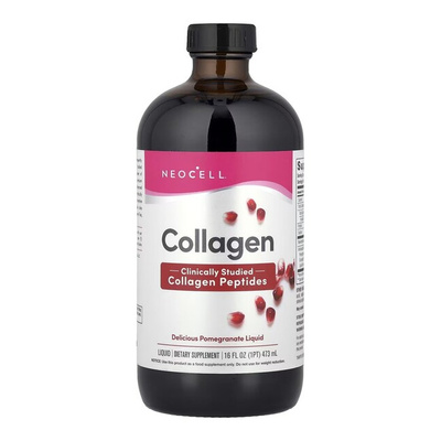 Collagen Type 1 & 3 Liquid, Pomegranate - 473 ml.