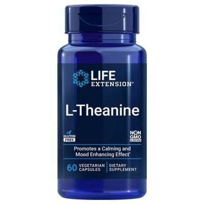 L-Theanine, 100mg - 60 vcaps