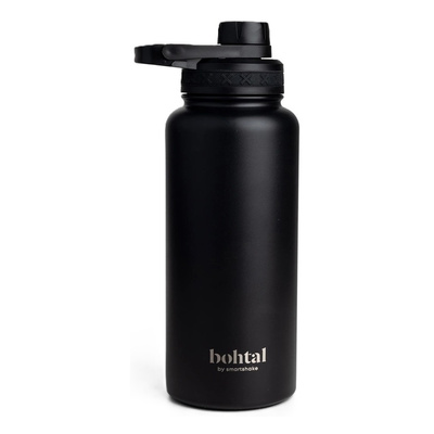SmartShake Bohtal Insulated Sports Bottle, Black - 960 ml.