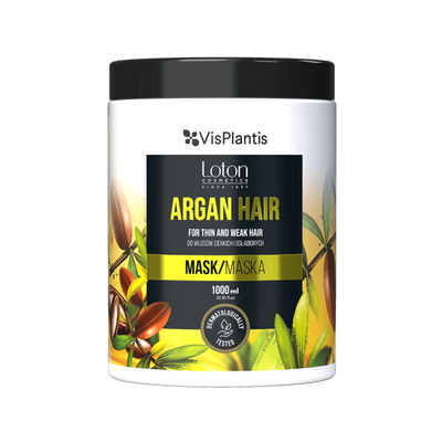 Vis Plantis Loton Argan Nourishing Mask for Thin and Weakened Hair 1000ml