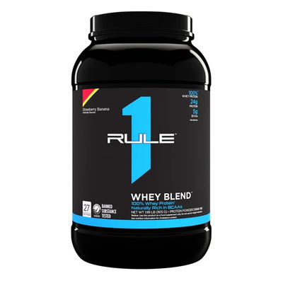 Rule One R1 Whey Blend, Strawberry Banana - 905g
