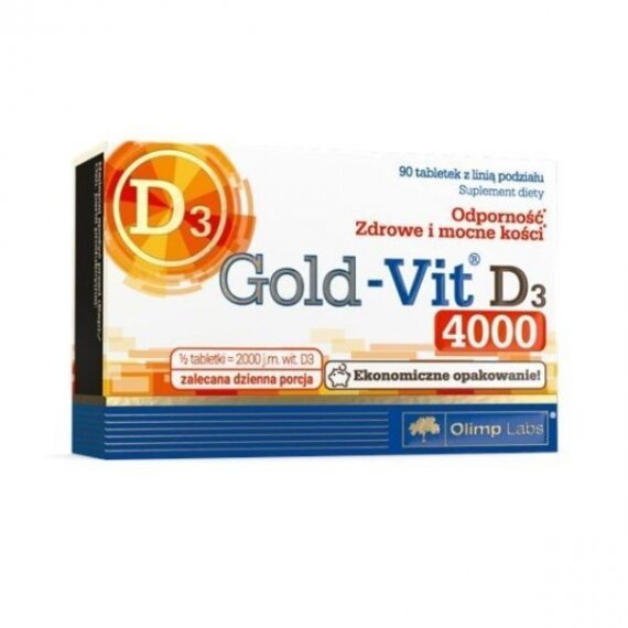 Olimp Gold-Vit D3 4000 Immune & Bone Support 90 Tablets