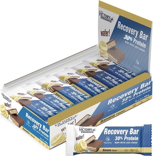 Weider Joe Weider Victory Endurance Recovery Bar, Banana - 12 x 35g