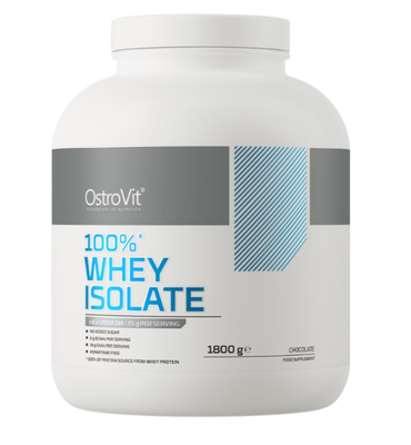 OstroVit 100% Whey Isolate, Chocolate - 1800g