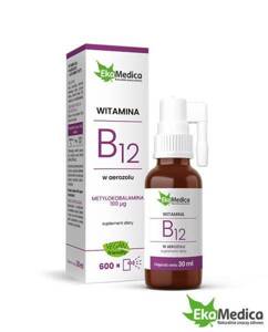 EkaMedica Vitamin B12 for Immune System and Nervous System Support in Areosol 30ml