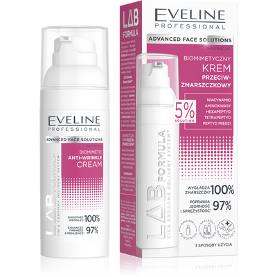 Eveline Lab Formula Biomimetic Anti-Wrinkle Cream 50ml