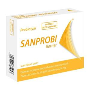 Sanprobi Barrier Multi-Strain Probiotic for Intestinal Barrier Support 40 Capsules