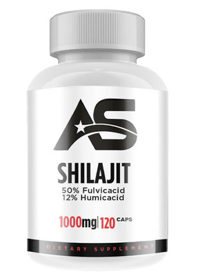 American Supps Shilajit 1000mg for Demanding Men and Women 120 Caps