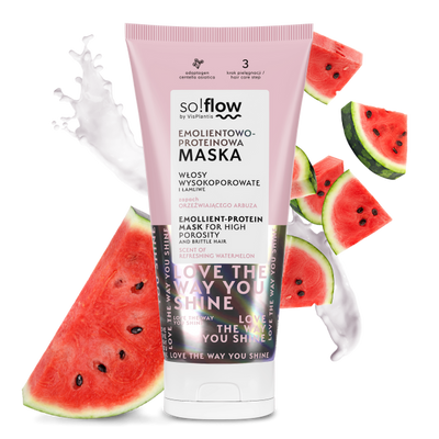 So!Flow Emollient-Protein Mask for Highly Porous and Brittle Hair 200ml