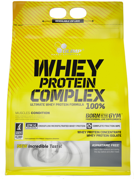 Olimp Nutrition Whey Protein Complex 100% Cookies Cream Protein for Muscle Mass 2270g