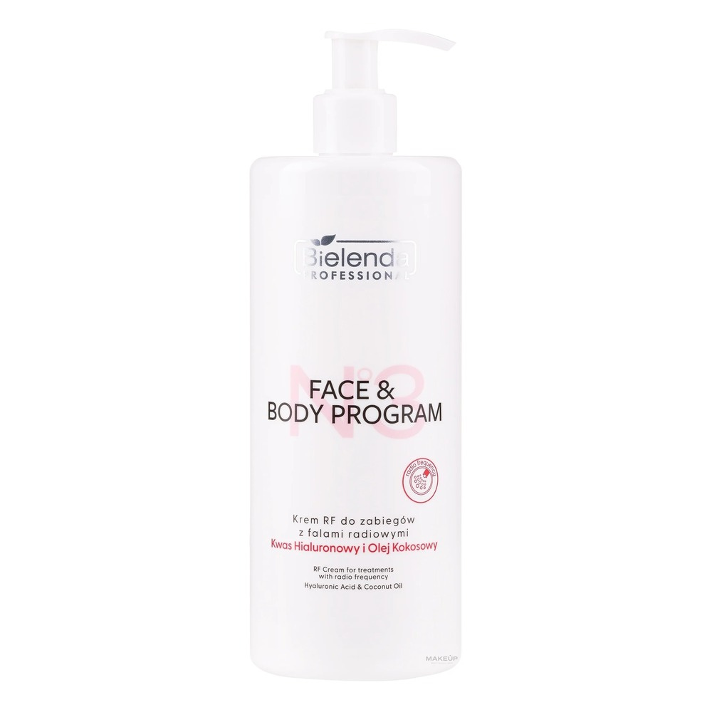 Bielenda Professional Face & Body Program RF Cream for Treatments with Radio Frequency 500ml