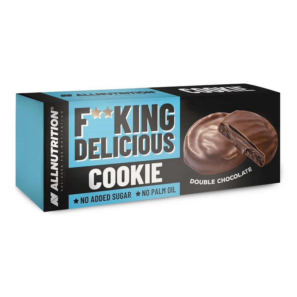 Allnutrition Fitking Delicious Cookie Double Chocolate Crisp Cookies 128g