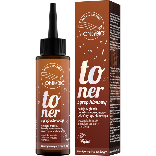 OnlyBio Hair in Balance Hair Toner Maple Syrup 100ml