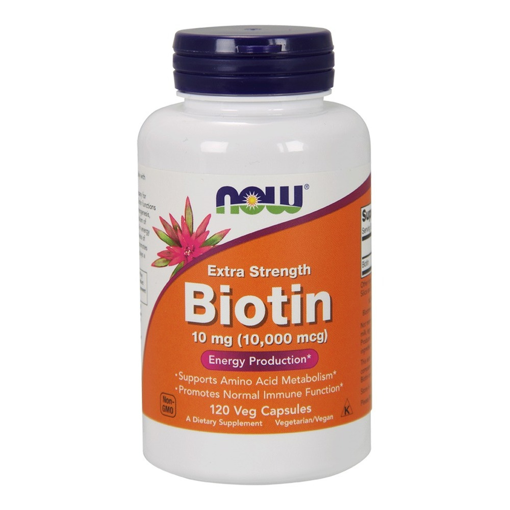 Biotin, 10mg Extra Strength - 120 vcaps