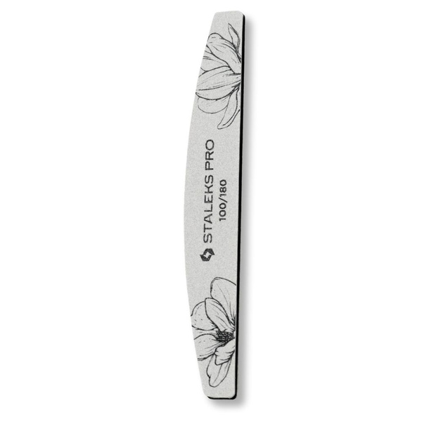 Staleks Pro Expert 40 Crescent Mineral Nail File 100/180 1pc