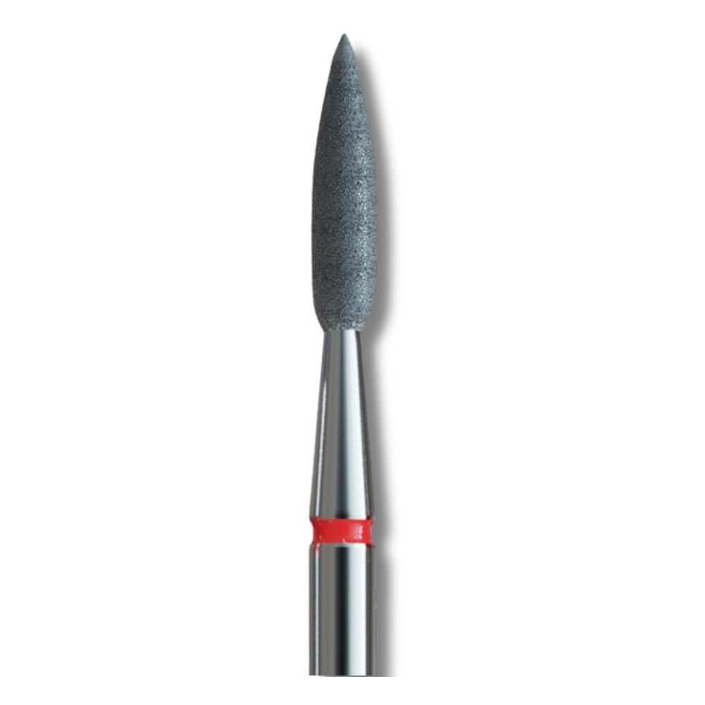 IQ Nails Diamond Nail Drill Bit Flame Shaped Fine 2.1mm 243.514.021XL 1 Piece