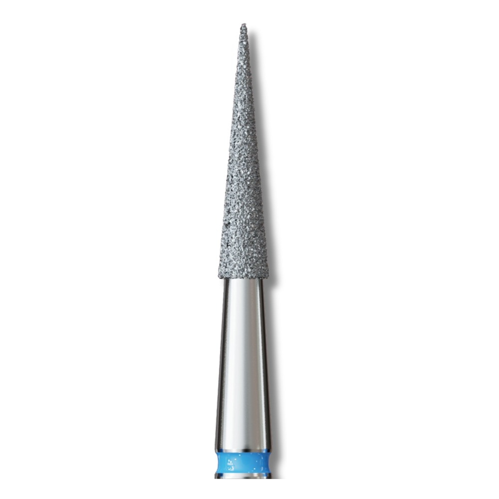 IQ Nails Diamond Nail Drill Bit Pointed Tip Shaped Medium Fine 1.8mm Proximal Plate Cuticle Removal 166.524.018 1 Piece
