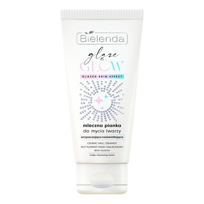 Bielenda Glaze & Glow Milky Face Wash Foam 135g