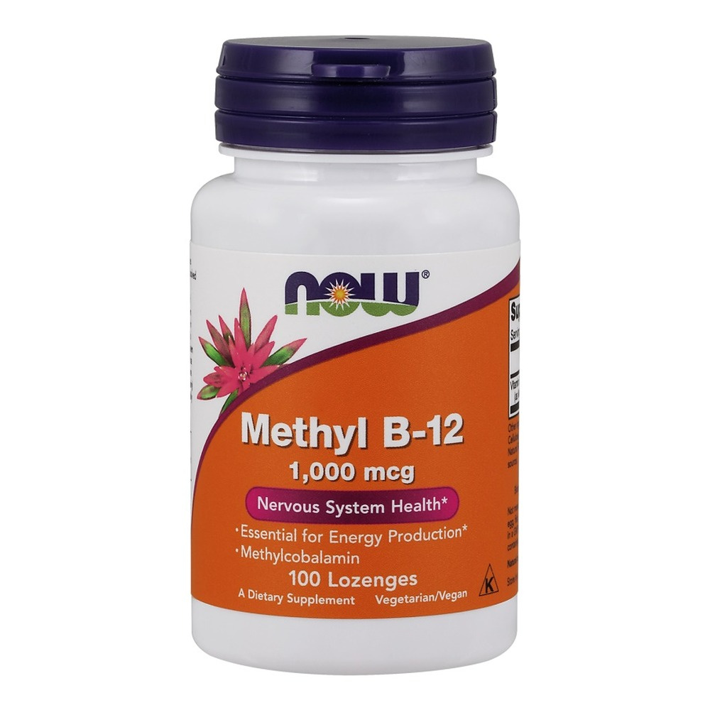 Now Foods Methyl B-12 1000mcg 100 Lozenges