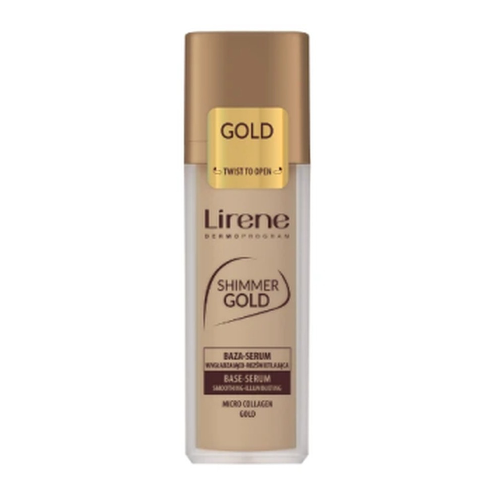 Lirene Uk Shimmer Gold Smoothing & Illuminating Base Serum 30ml