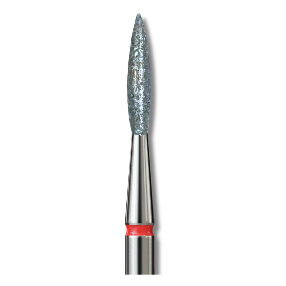 IQ Nails Diamond Nail Drill Bit Flame Fine 1.6mm Manicure Pedicure Use 243.514.016XL 1 Piece
